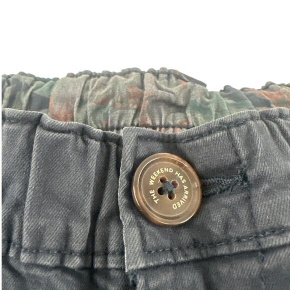 Chubbies Navy The Classic Blues 32" Original Stretch Twill Pants Size L - Picture 7 of 11